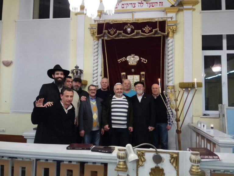 ханука 5778 синагога Хабад Любавич