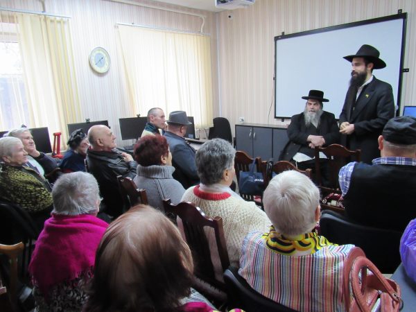 Визит ХАБАД Любавич Молдова в еврейскую общину Рыбница при поддержке Рава Яков Глик.