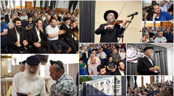 Hundreds of Moldovan Jews gathered for a Lag B’Omer program