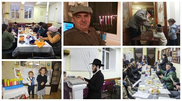 Chanukah events take place in Kishinev – with lots of warmth and joy