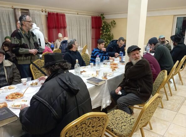 Farbrengen on the day of 10th of Shevat
