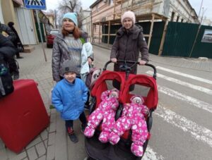 Yulia Volkova, a mother who made the long journey from Kharkov with her two small children described the experience of seeing fellow Jews waiting to embrace her as “the greatest sense of relief”