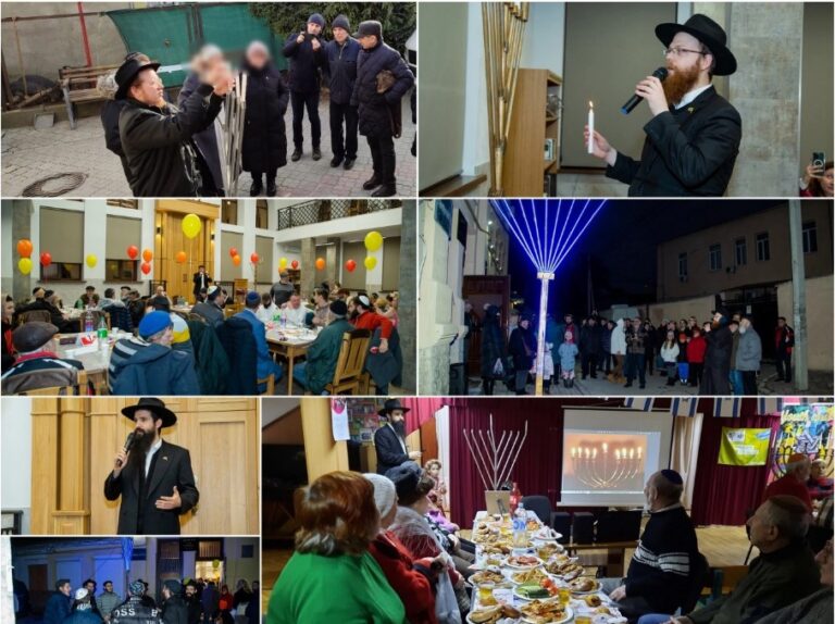 Moldova: Chanukah candles that lit up the darkness