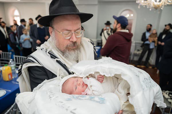 Rabbi Abelsky’s son’s bris