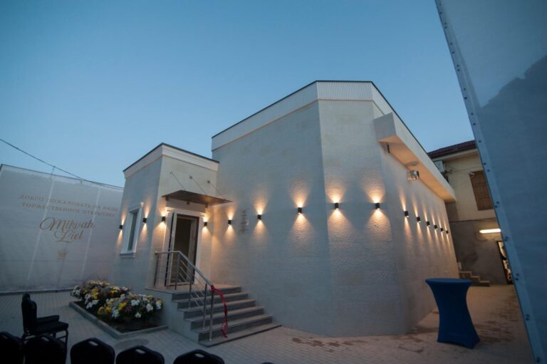 A Weekend of Remembrance, Unity, and Renewal: Dedication of the “Mikveh Liel” in Kishinev
