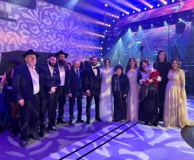 Mazal Tov to the Hanuchayev family from the Jewish community of Kishinev