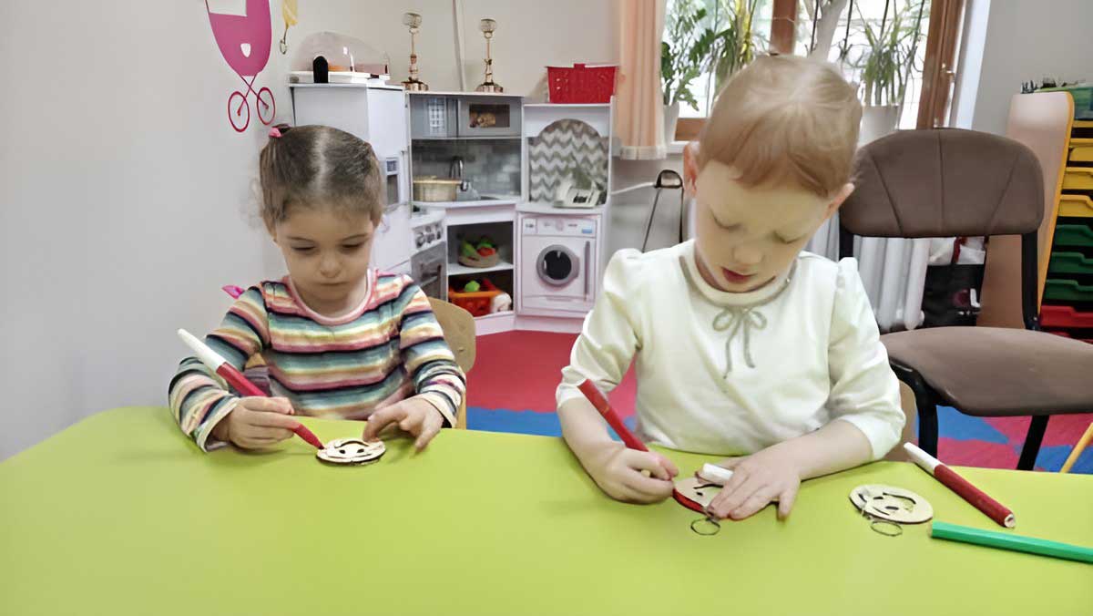 The First Day at Chabad-Lubavitch Kindergarten